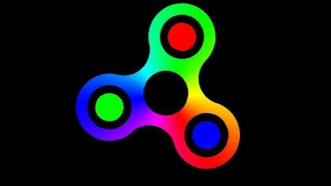 Fidget spinner animation