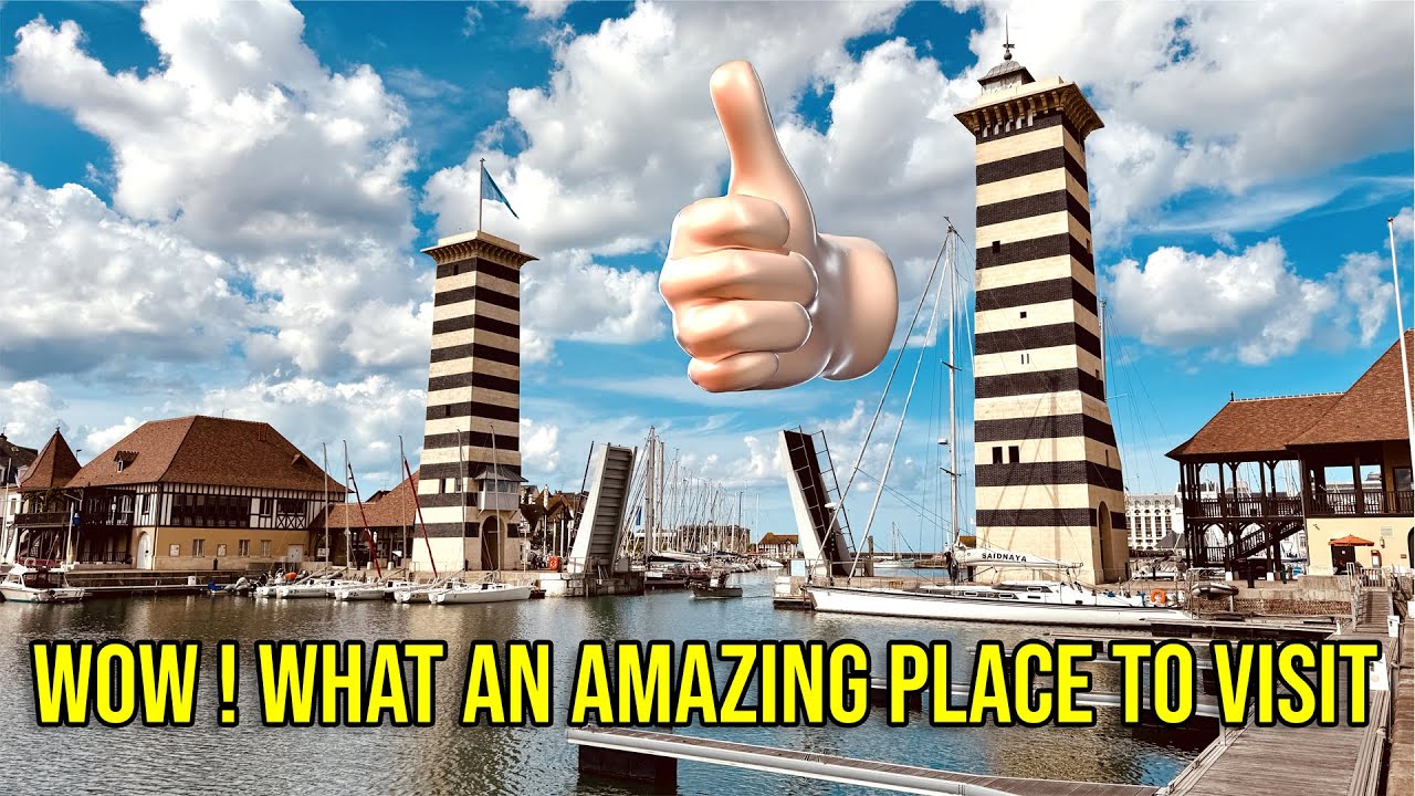 Путешествие по Франции на кемпервэне Довиль, Нормандия.