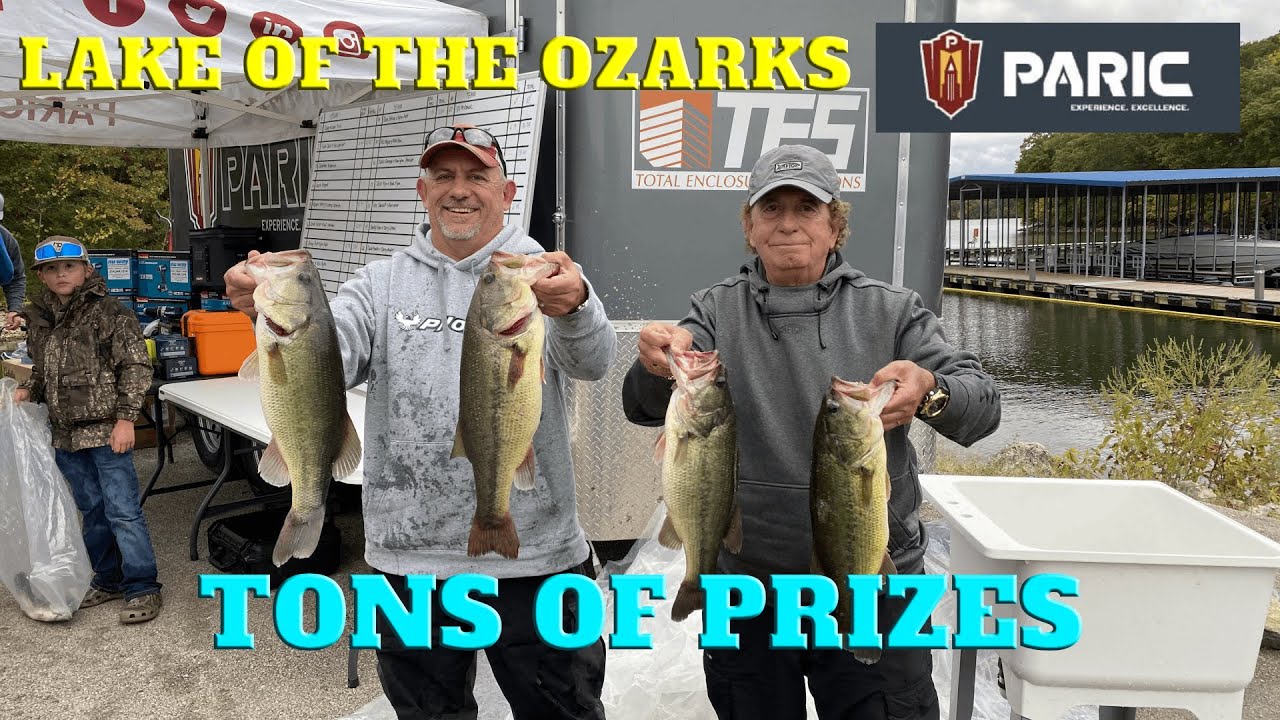 Paric Benefit Bass Tournament on Lake of the Ozarks Vlog 10-12-2023