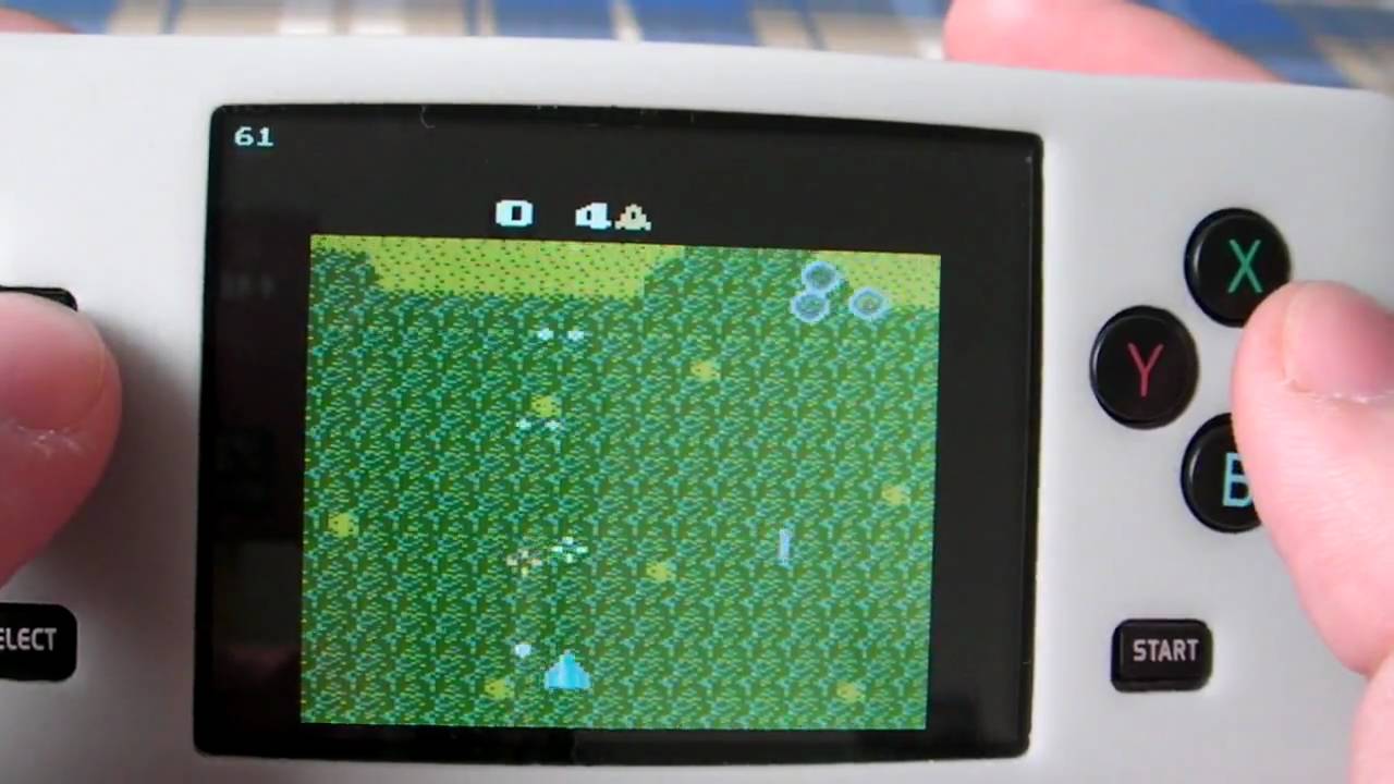 Dingoo a320 Atari 7800 Emulation Gameplay HD