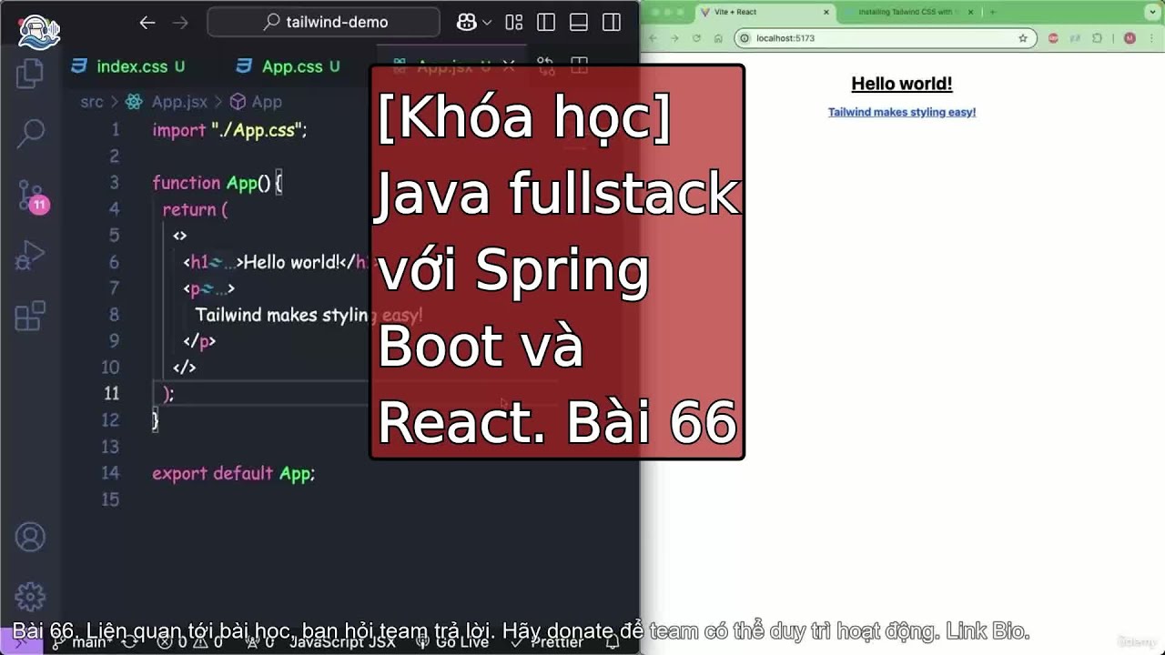 Bài 66-69: Java Fullstack với Spring Boot và React - YouTube