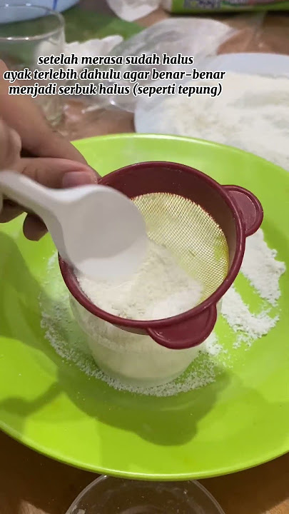 Cara membuat bedak dingin