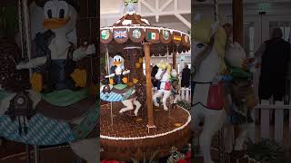 Duck Tales Girgerbread Carousel Beach Club #shorts #disneyparks #christmas