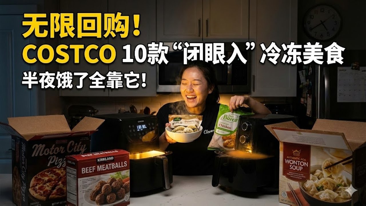 无限回购！ 盘点 Costco 10 款“闭眼入”的冷冻美食，半夜饿了全靠它。