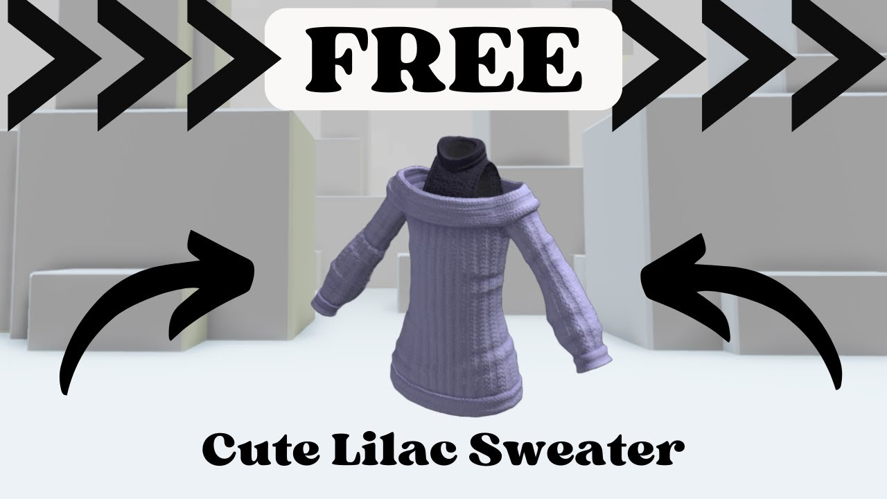 Как получить сиреневое платье-свитер в Blueberry Fashion World | Бесплатный фиолетовый предмет | ...