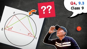 Question 4 Exercise 9.3 Class 9 | Chapter 9 | Circles | Solved | NCERT Maths CBSE board