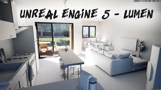 Unreal Engine 5 - How to Activate Lumen Tutorial - ArchViz RealTime Lighting