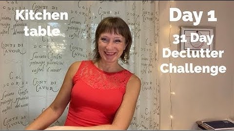 Day 1 of 31 Day Declutter Challenge