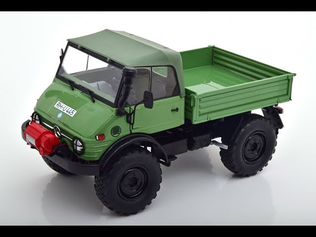 Modelissimo: Schuco Mercedes Unimog 406 lightgreen Softtop 1