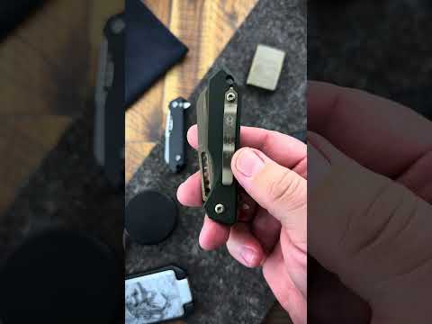 Heretic Jinn - Magnacut Button Lock Flipper - Available at GPKNIVES.com! 