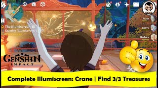 Complete Illumiscreen: Crane | Find the Treasure Area indicated by the Illumiscreen Crane (3/3)