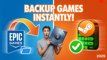 How to backup games Easily 2025 