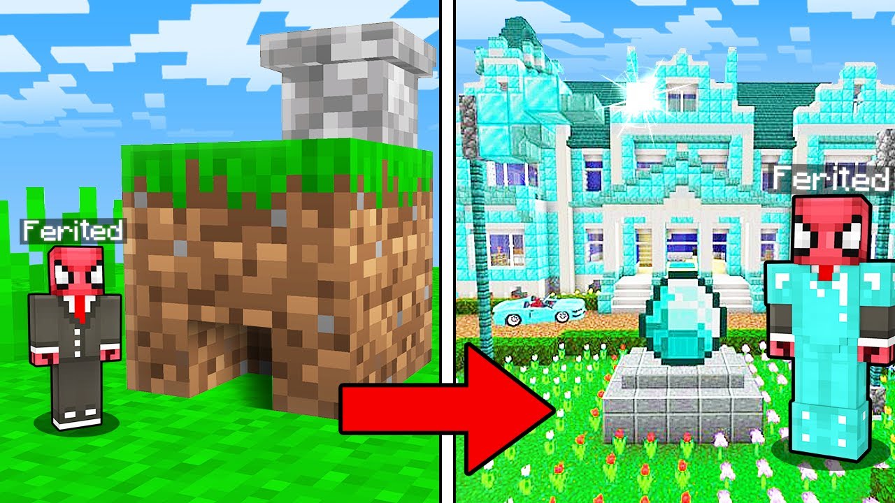 Minecraft AMA Evimi Geliştiriyorum