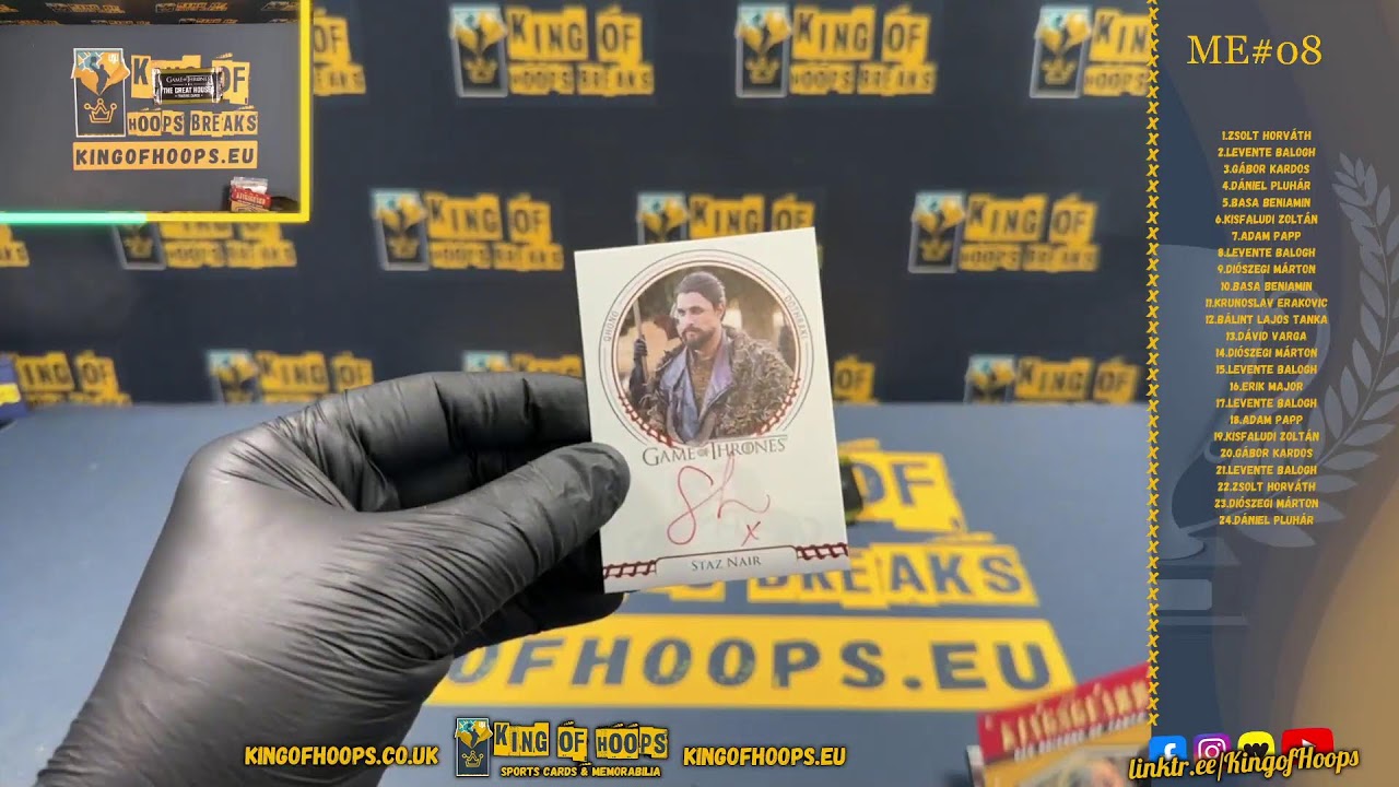 ME08 - Game Of Thrones The Great Houses Hobby - RPB