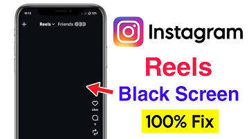 instagram reels black screen problem fix | how to solve instagram reel black screen issue