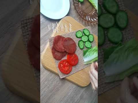 سندوتشات التيك توك سندوتشات المطاعم في المنزل   
