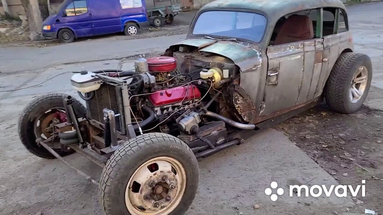 Москвич 401 Хот-Род первый выезд спустя 4 месяца 6 серия - YouTube