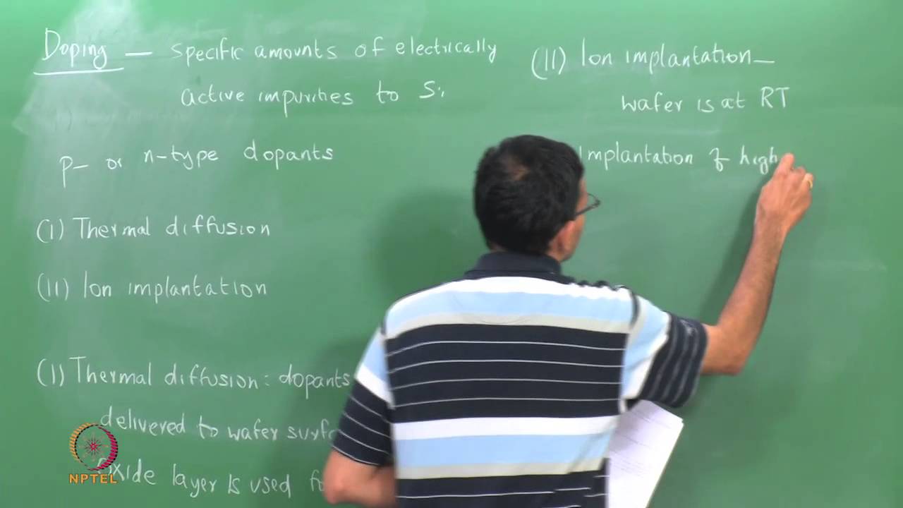 Mod-01 Lec-22 IC device manufacturing: overview