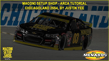 iRacing Maconi ARCA Chicago Guide to Qualifying and Race 25S4