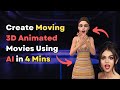 Create 3d animated movies using ai for free in 4 minutes  earn  ai generator