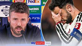 Champions League में Como से मिली हार पर Michael Carrick की प्रतिक्रिया | "मैं समर्थकों से माफ़ी माँगता हूँ"