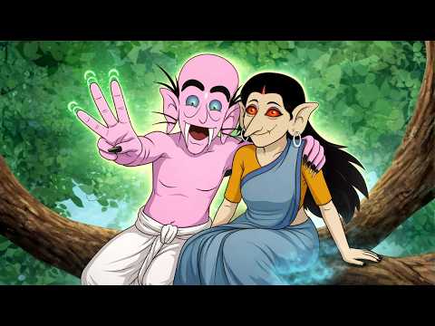 तीन वरदान और लालची औरत की कहानी | लालच और घमंड की सजा | Hindi Animated Story