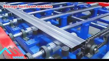 Box beam roll forming machine