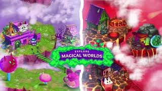 Cat Witch Legends 2 - Epic Bubble Shooter POP screenshot 2