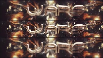 Youtube Banner Template 3D #1 ( Cinema4D , PhotoShop CS6 )