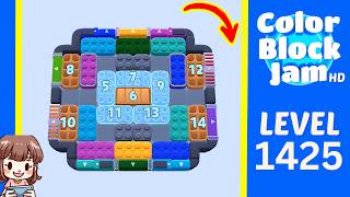 Color Block Jam Level 1425 Solution Walkthrough
