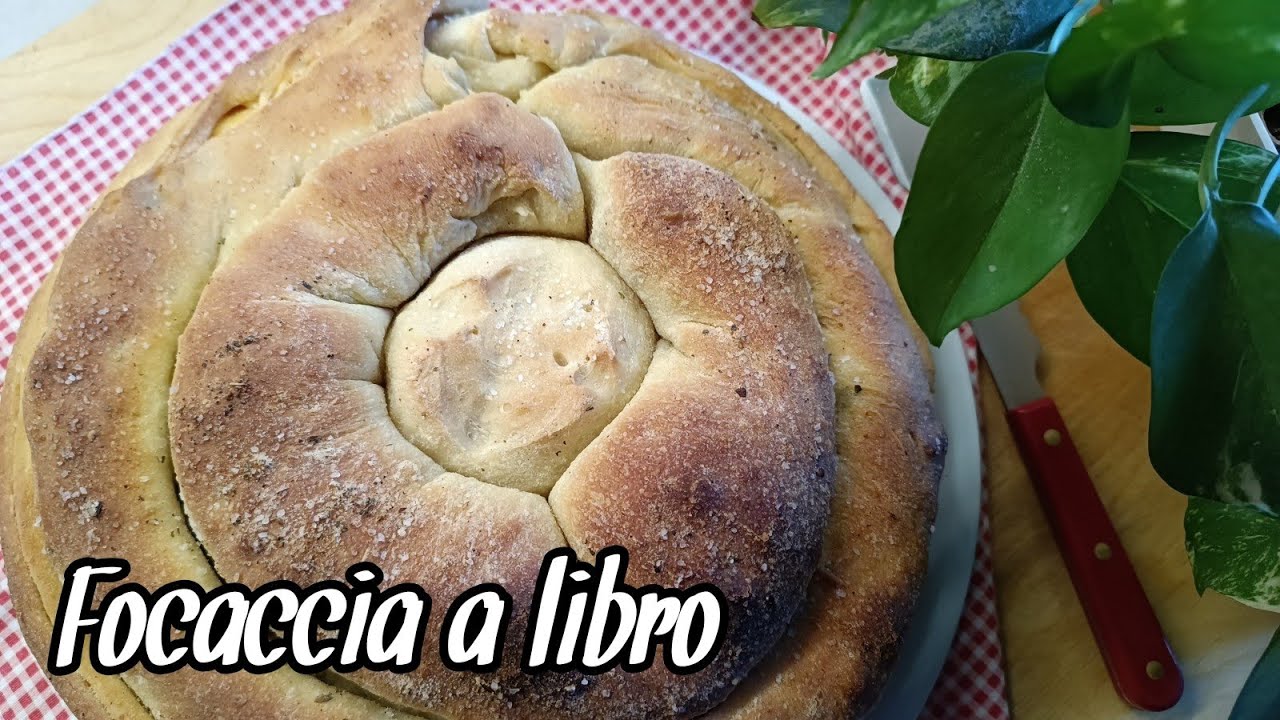 Focaccia a libro - Sfizi & Delizie