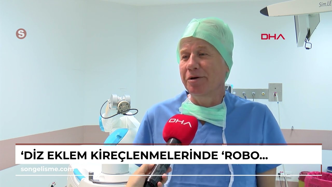 ‘Diz eklem kireçlenmelerinde ‘robotik diz protezi’ ameliyatları yaygınlaştı’