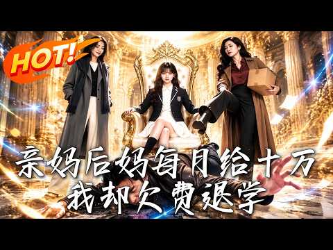 🔥每月十万却被逼退学，真相揭开：吞掉七百二十万的竟是最亲的人！《亲妈后妈每月给十万，我却欠费退学》#盛世短剧#短剧#AI短剧#逆袭#漫剧#玄幻#修仙#搞笑#甜宠