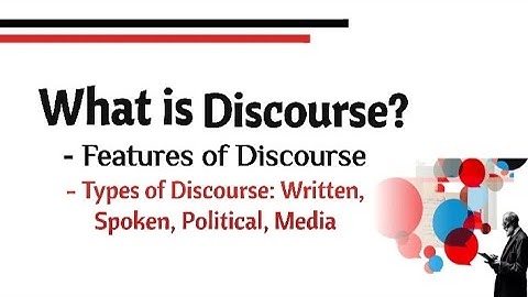 What is discourse?|Features of discourse|Types of discourse in urdu hindi|