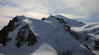Boule à neige - Aiguille du Midi - Noir & Or- mini