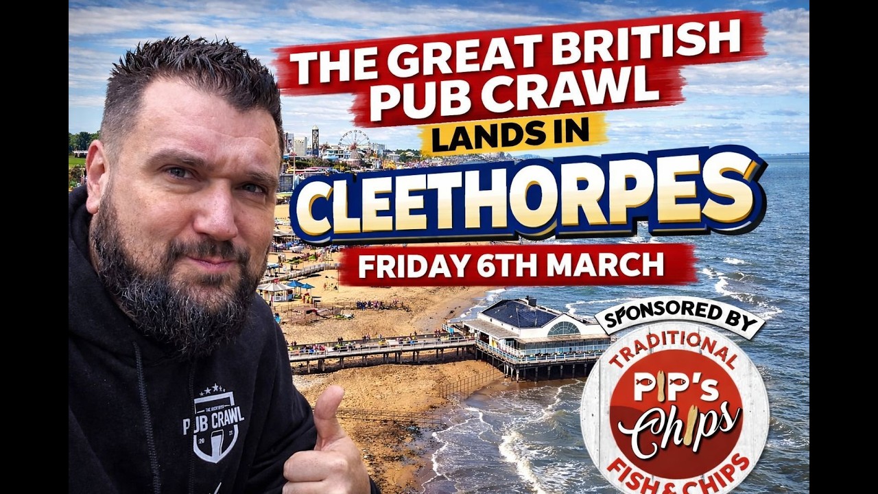 Мега-тур по пабам Клиторпса и Хамберстона (Гримсби) (при поддержке Pip's Chips)