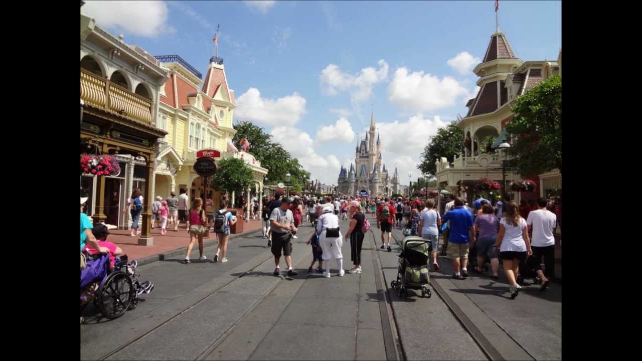 Walt Disney World Trip, Magic Kingdom Part 1 - YouTube