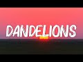 Dandelions - Ruth B. (Lyrics) || Shawn Mendes, Calvin Harris, Dua Lipa... (MixLyrics)