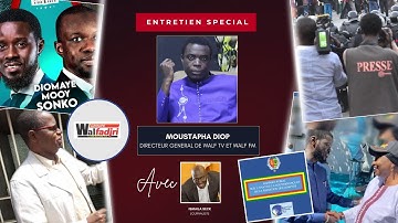 DIRECT - ENTRETIEN SPECIAL avec Moustapha DIOP, Directeur de Walf TV et Walf FM