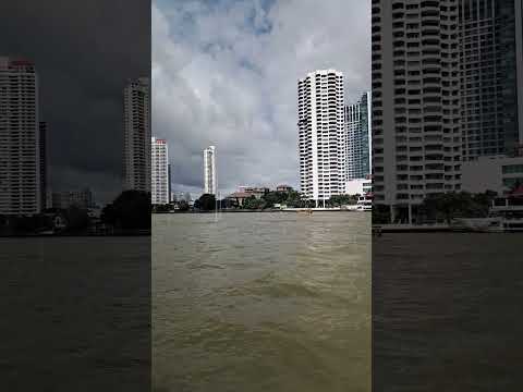 Take a boat from Bangkok Saphan Taksin Pier to N9 Pier | 曼谷Saphan Taksin码头坐船去N9码头
