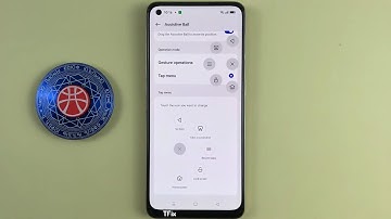 Assistive Ball, virtual home button on OPPO Reno7 Android 13