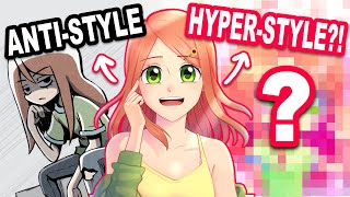 💖Finding my HYPER-STYLE! 🌈 | Pushing My Art Style to the Extreme!