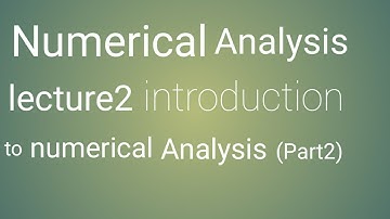 Introduction to Numerical Analysis(part2)| BSc mathematics by Rishabh Dwivedi