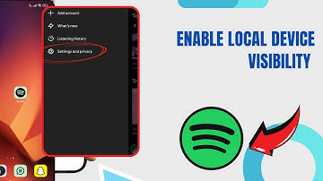 Enable Local Device Visibility On Spotify. |Technologyglance