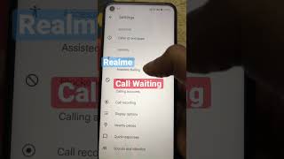 Turn on Call Waiting on Realme Mobile screenshot 4