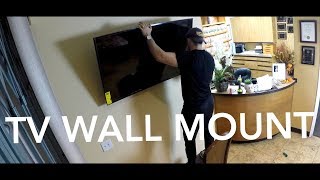Tv Wall Mount Installation (Dentist Office)