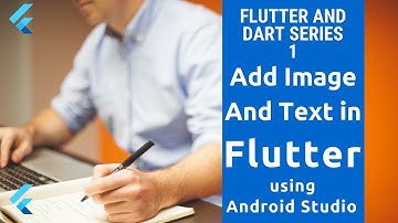 Display Image And Text Using Dart | | Flutter Widget | | Flutter Series