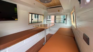 Campervan นอนในรถตู้ ตกแต่งภายใน ในงบ 190,000 บาท โดย Campervan Thailand By Lucky Ep.57