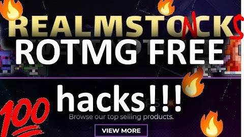 Rotmg: How to hack (FREE HACKS)