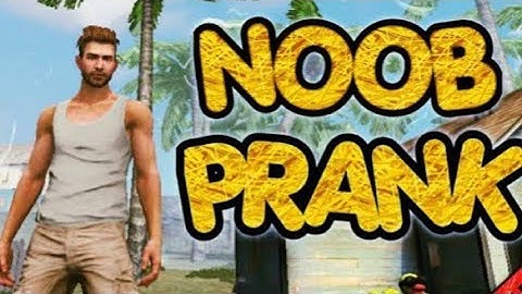 noob prank with random players😁|free fire funny video#ff
